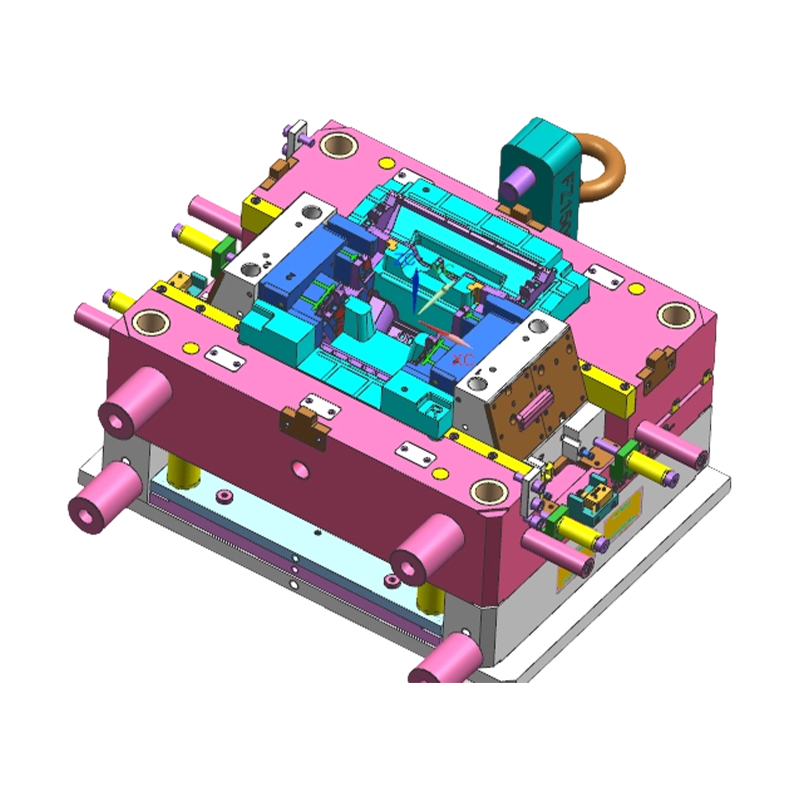 Moule d'injection pour support de pile centrale