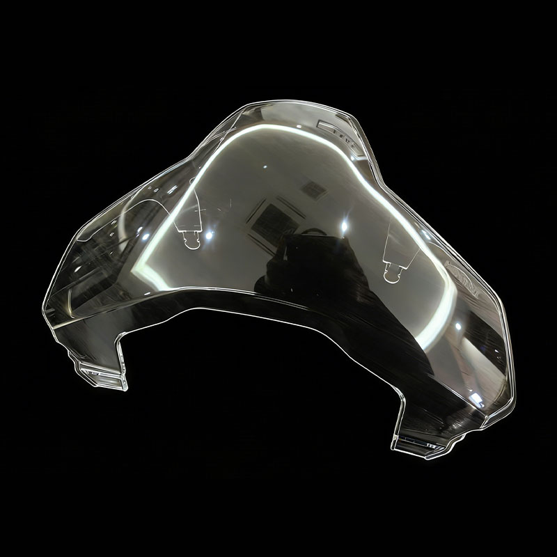 Moule d'injection pour lentille de phare de moto