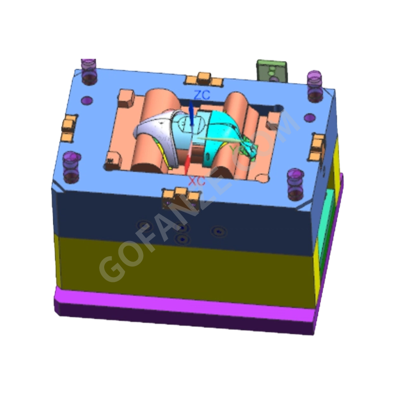 Moule d'injection de coque de hanche pour robot